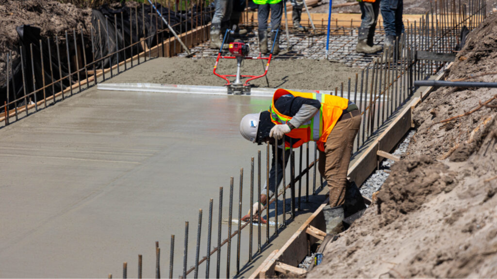 Concrete foundation and flatwork by Crete Kingz Contracting Vancouver Island